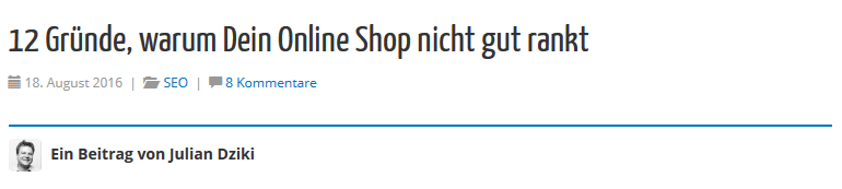 Negative Wörter in der Überschrift nutzen 