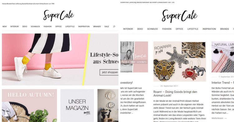 supercale_online shop und magazin