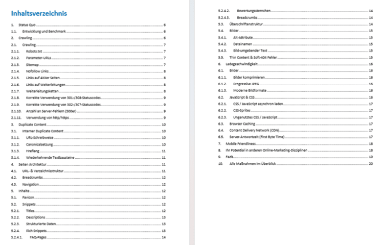 seokratie-technische-seo-analyse-inhaltsverzeichnis