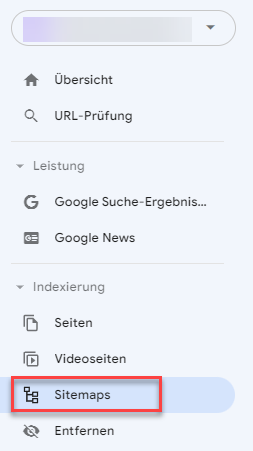 Sitemap einreichen Google Search Console