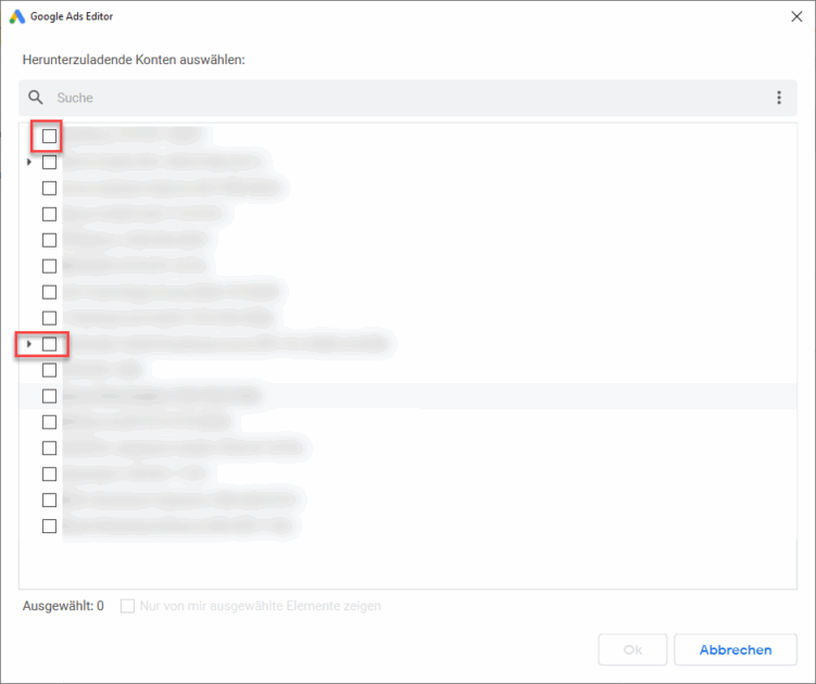 Infografik mit drei Schritten zur Nutzung des Google Ads Editors: Kampagnen herunterladen, offline bearbeiten oder neu erstellen, Änderungen hochladen.