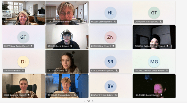 Die Teilnehmer der FH WIen