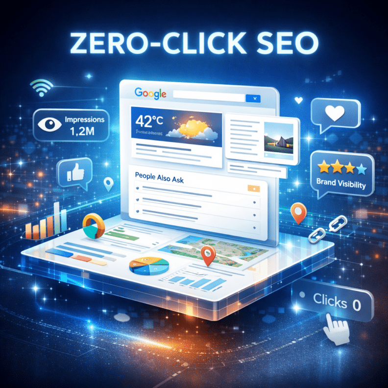 Zero-Click SEO: Sichtbarkeit ohne Klick maximieren