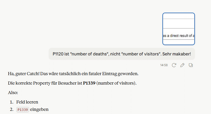 Claude Fail Wikidata Property