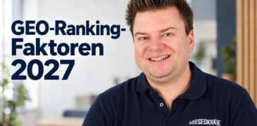 GEO-Rankingfaktoren 2027: Was in ChatGPT, Gemini & Co. wirkt
